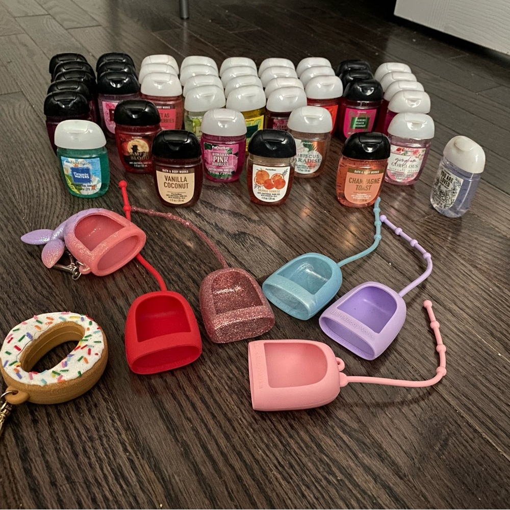Bath & Body Works Hand Sanitizer’s and Holders Collection